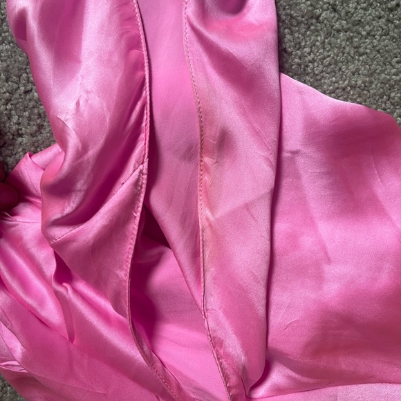 Amanda Uprichard Samba Dress in SHOCKING Pink Elegant Halter Dress Backless XS - Picture 8 of 8